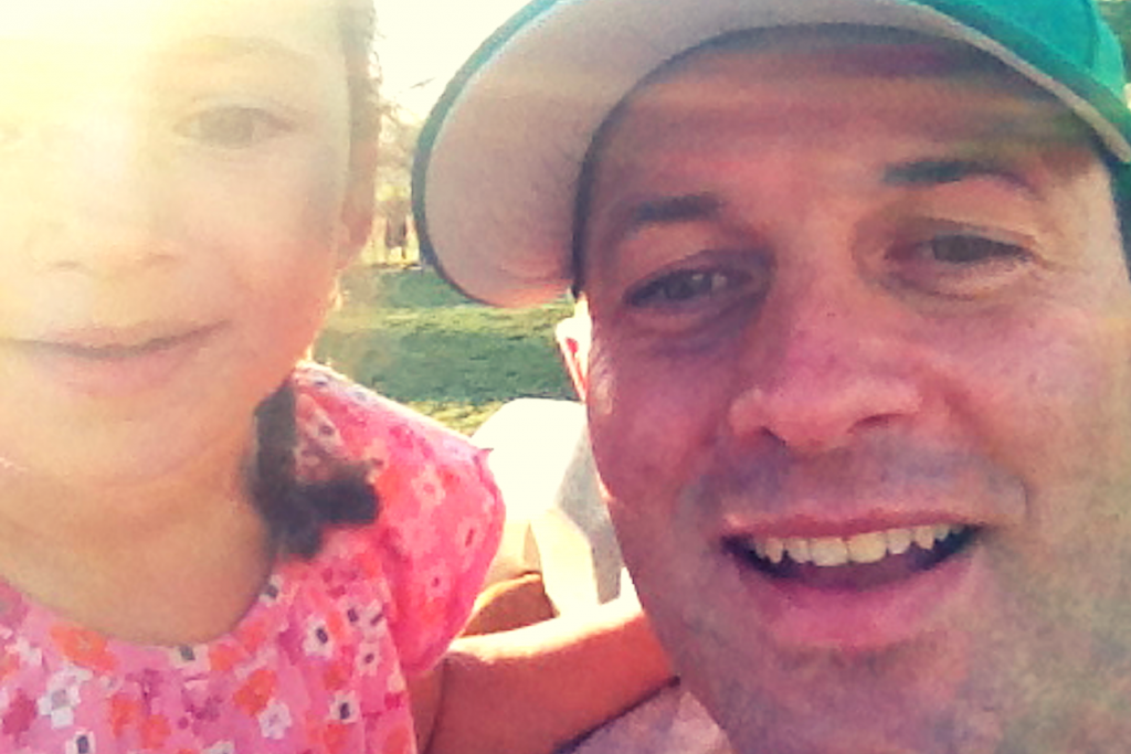 Royce and his daughter