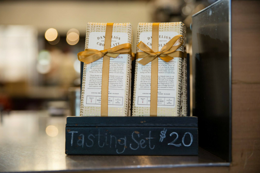 Dandelion Chocolate Bars by Molly DeCoudreaux