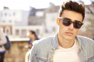 Man wearing Snaps sunglasses 