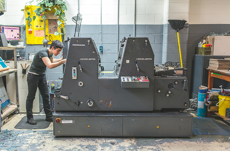 custom notebooks printing press